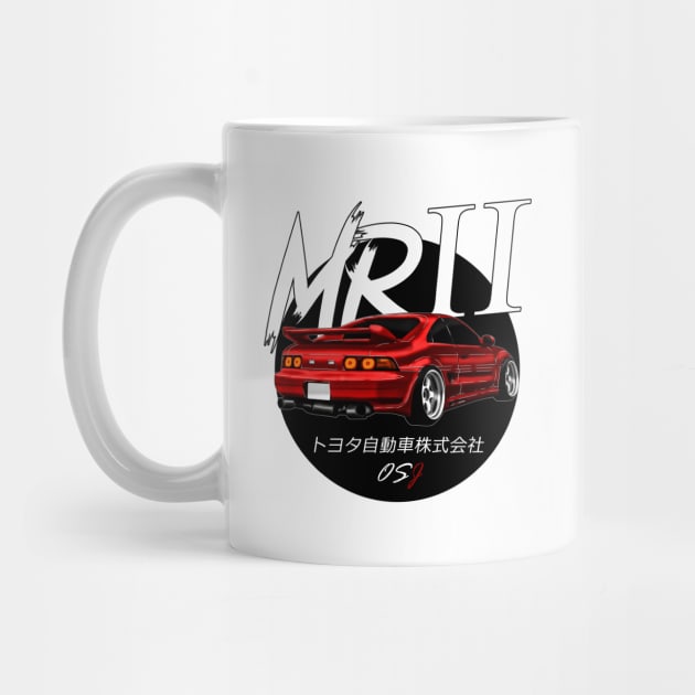 JDM MR2 Red Black Sun Edition by OSJ Store